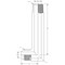 World Wide Fittings Male JIC to Male Pipe 90 Deg. Elbow - Extra Extra Long F5445X04X04 - alternate 2